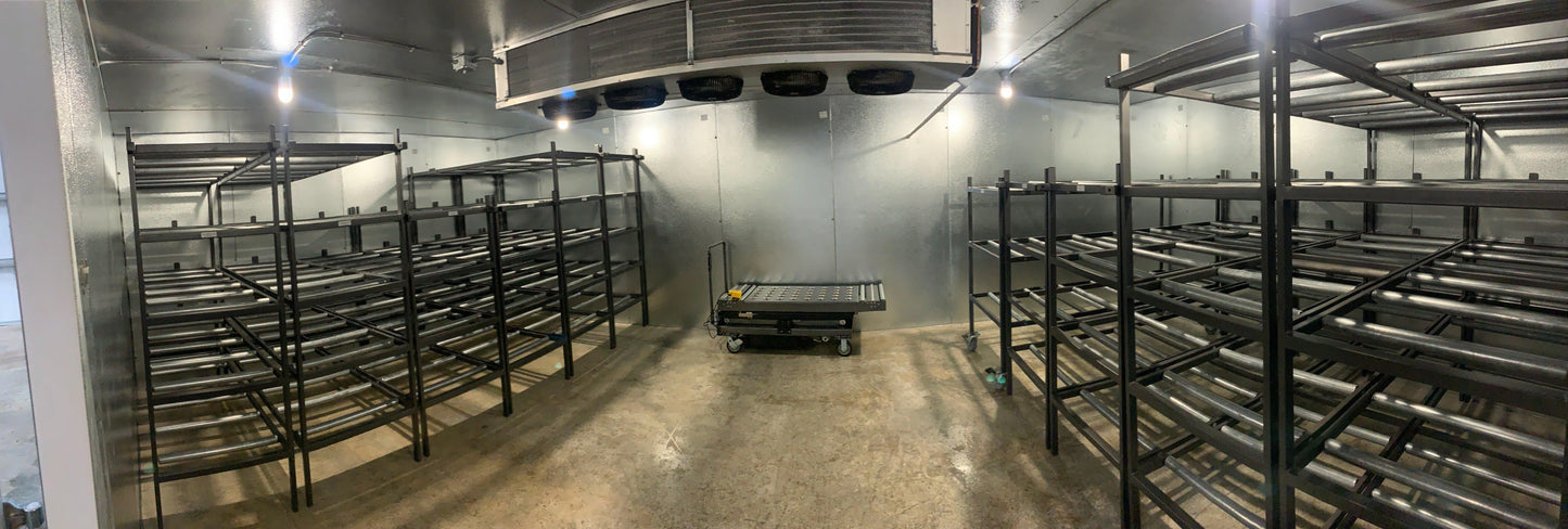 Powered Scissor Lift System HD 1000 MAX Multi-Directional Top -  American Mortuary Coolers Powered by Funeral Source One Supply Company 